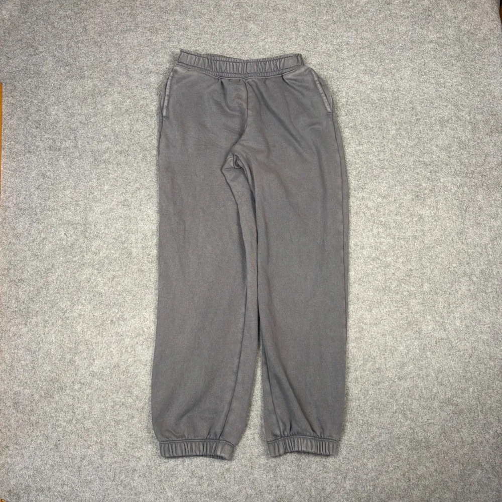 Gap Teen Boys Charcoal Grey Fleece Jogger Sweatpants Size 12